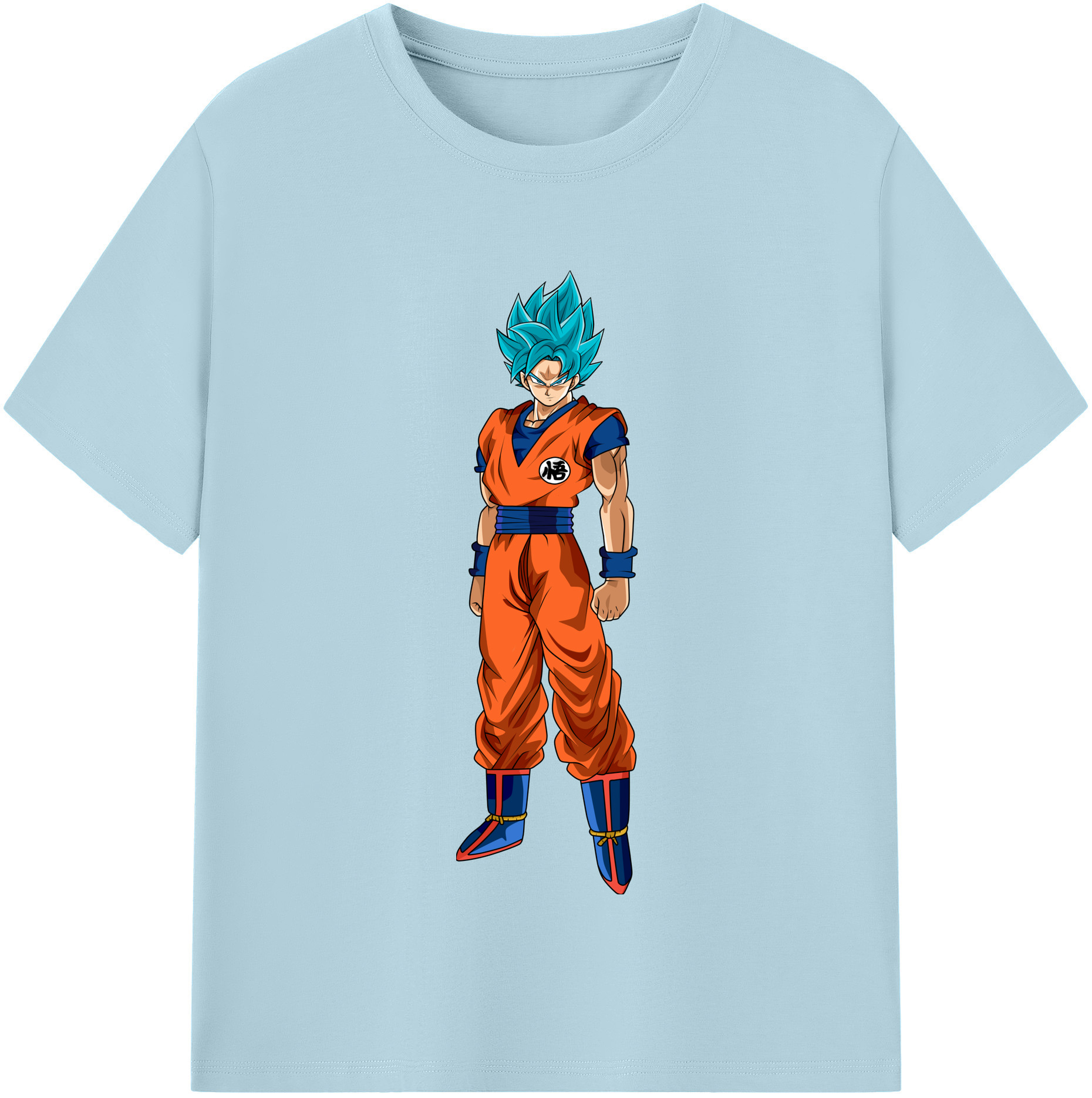 （画像用） ドラゴンボール 孫悟空（そん ごくう）Son Goku カカロット DRAGON BALL Kakarotto 綿100％半袖Tシャツ（フロントプリント）